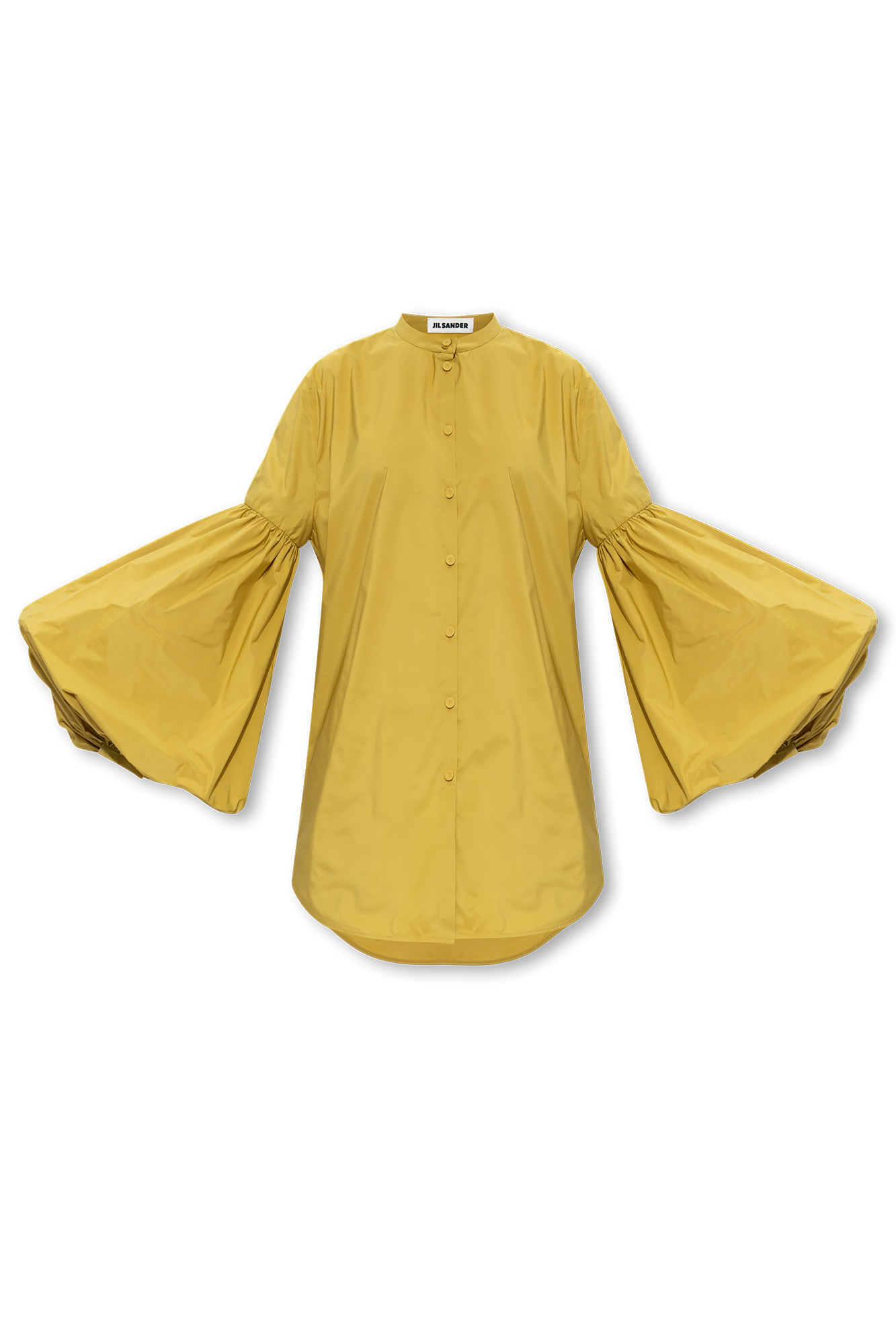 Jil Sander cheapest Size 10 Yellow Button Front Blouse